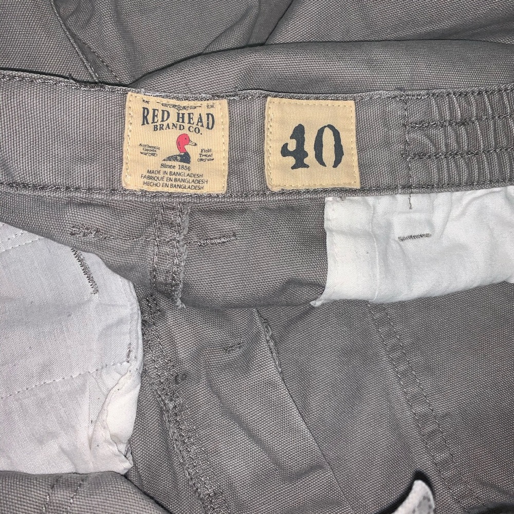 Red Head Mens Stretch Cargo Shorts Gray Size 40 - Picture 3 of 6